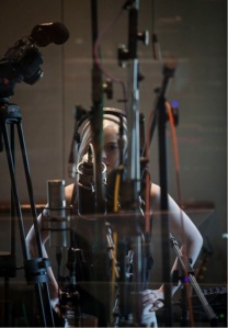 Holly Henry in the Recording Studio