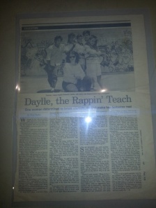 Article about Daylle by Newsday from the 1980's